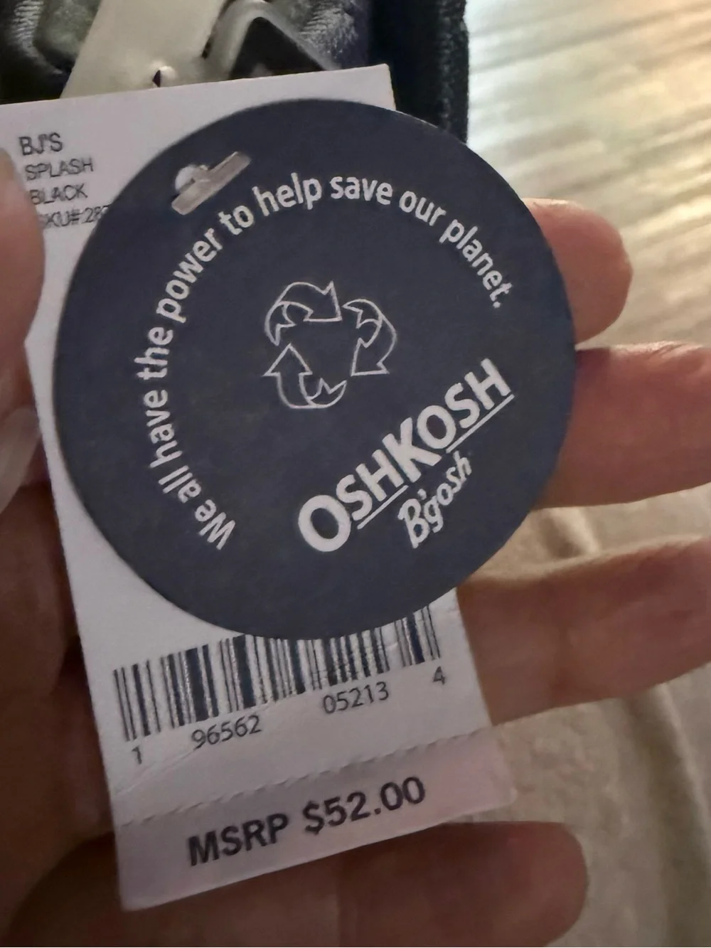 OshKosh B'gosh Light Blue and Mint Kids Waterproof Snow Boots
